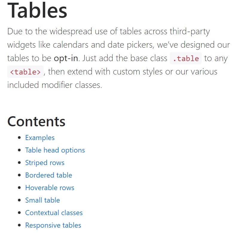 Bootstrap tables  authoritative  records
