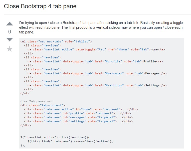  Ways to close Bootstrap 4 tab pane
