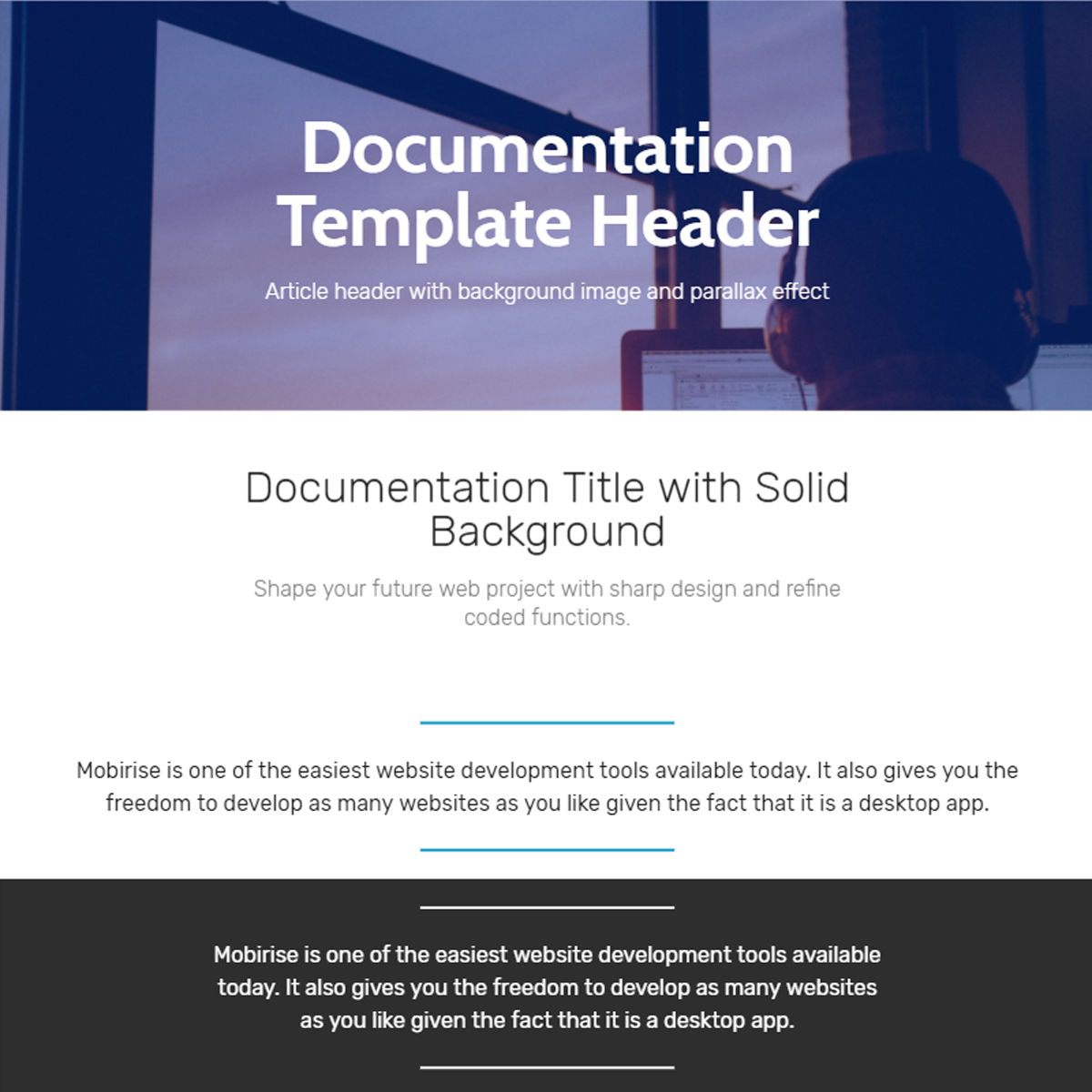 Responsive Bootstrap  documentation  Themes