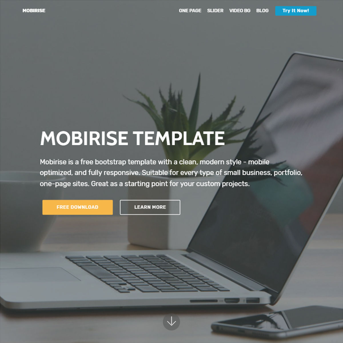 Responsive Bootstrap  ONE PAGE  Themes