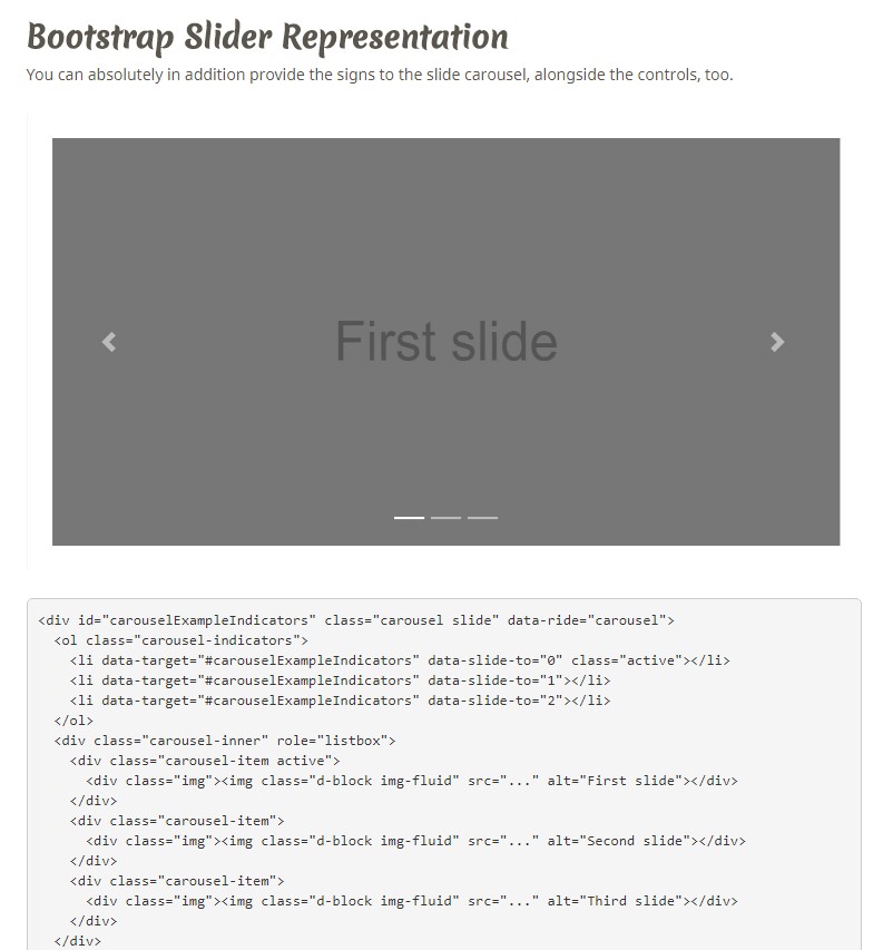  Slider Bootstrap Responsive 