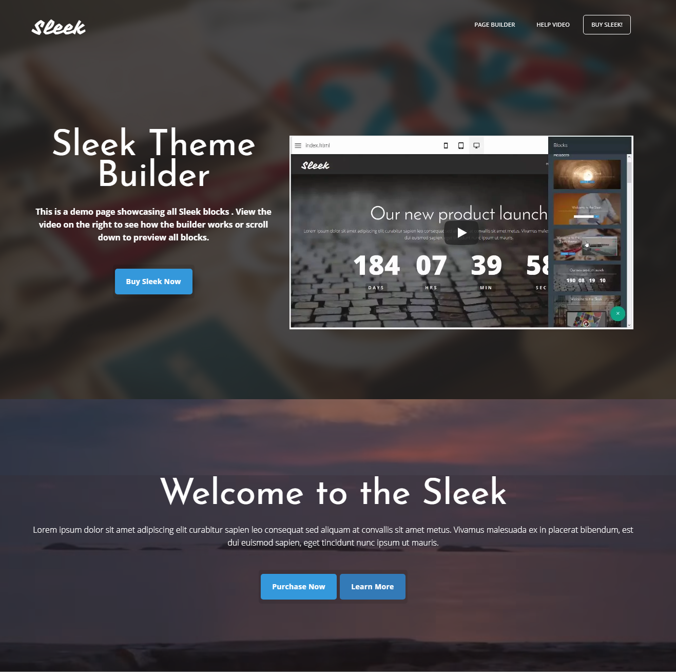 Free Bootstrap Sleek Themes