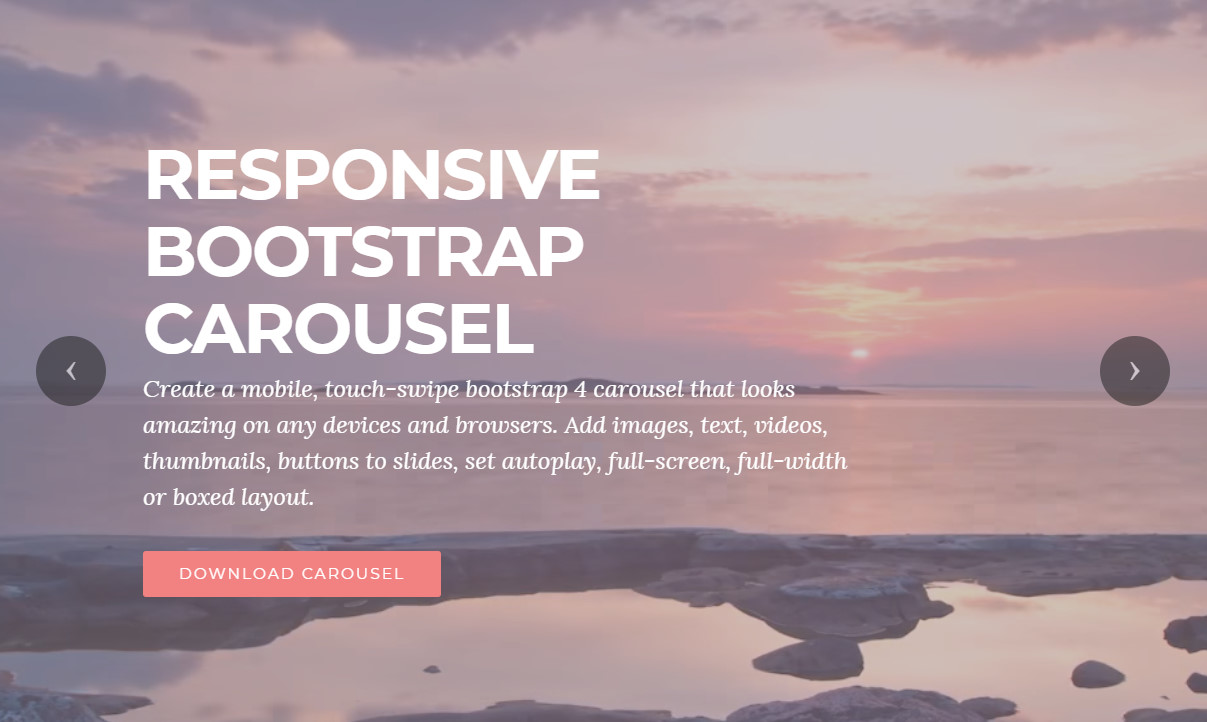 Bootstrap Carousel Generator