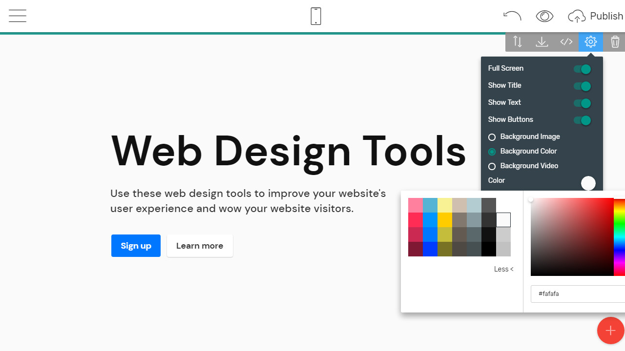 Free Website Creator